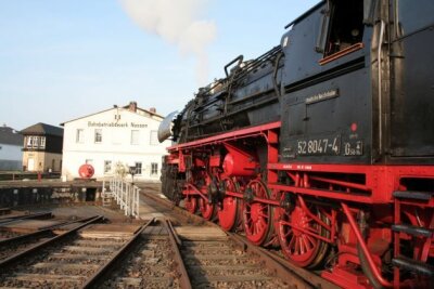 Große Jubiläumsfeier: 150 Jahre Bahnstrecke Zellwaldbahn - Große Jubiläumsfeier in Großschirma. Foto: BW Nossen
