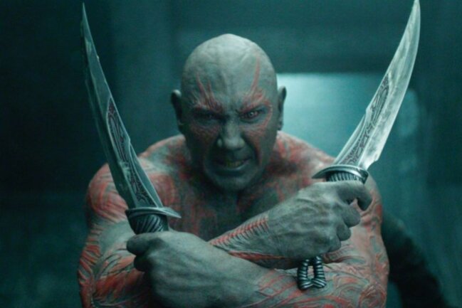 Als Teil des Marvel-Kino-Universums und "Guardians of the Galaxy"-Haudrauf Drax erreichte der Wrestler ein Millarden-Publikum. 