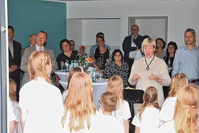 Grundschule und Hort in Ottendorf wurden eingeweiht - Die Grundschule und der Hort in Ottendorf wurden eingeweiht. Foto: Andrea Funke