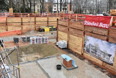 Grundstein für Schul-Neubau auf dem Kaßberg gelegt - Am heutigen Freitag wurde der Grundstein für einen Neubau auf dem Gelände gelegt. Foto: Steffi Hofmann
