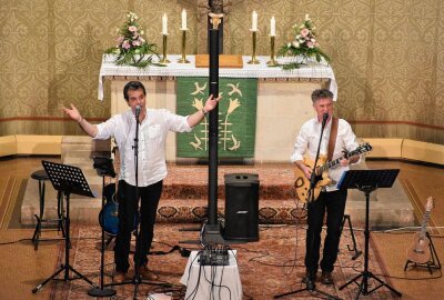 Hainichen feiert Gottesdienst der besonderen Art - Musikalischer Gottesdienst in Hainichen. Foto: Maik Bohn