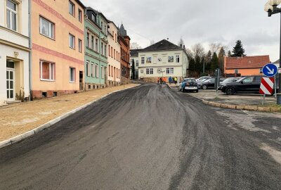 Hainstraße und Friedenshain in Reichenbach wieder freigegeben - Die Erneuerung geht voran. Foto: Stadtverwaltung