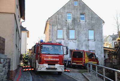 Hausbrand in Eibenstock: Person mit Rauchgasintoxikation im Krankenhaus - In Eibenstock kam es zu einem Brand. Foto: Niko Mutschmann