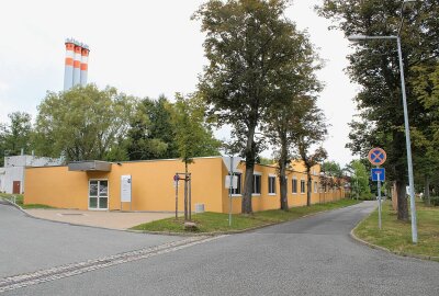 HBK Zwickau plant neuen Bildungscampus - Auf dem Fundament des Modulbaus Haus 17 soll der Neubau Bildungscampus ab 2025 entstehen. Foto: HBK