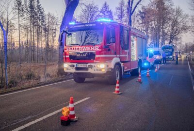 Heftiger Auffahrunfall in Freiberg - Drei Verletzte nach Auffahrunfall in Freiberg. Foto: Marcel Schlenkirch