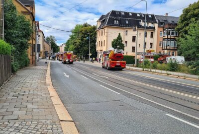 Heftiger Kreuzungscrash in Zwickau - In Zwickau kam es zu einem schweren Unfall auf einer Kreuzung. Foto: Mike Müller