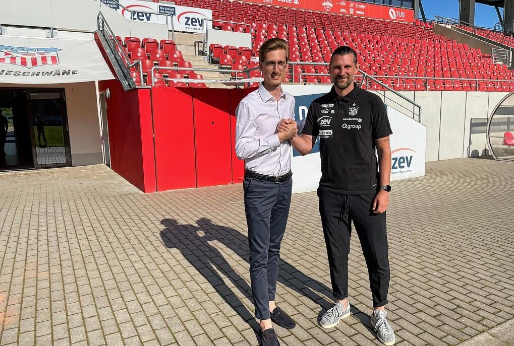 "Herzensangelegenheit": Robin Lenk wird neuer Sportchef beim FSV - Robin Lenk wird neuer Sportdirektor! Foto: FSV Zwickau