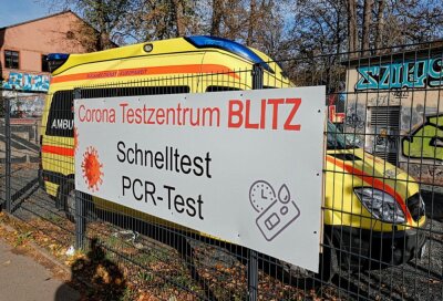 Hier eröffnete ein neues Coronatestzentrum in Chemnitz - Coronatestzentrum "Blitz" geht in Furth an den Start. Foto: Harry Härtel/haertelpress 