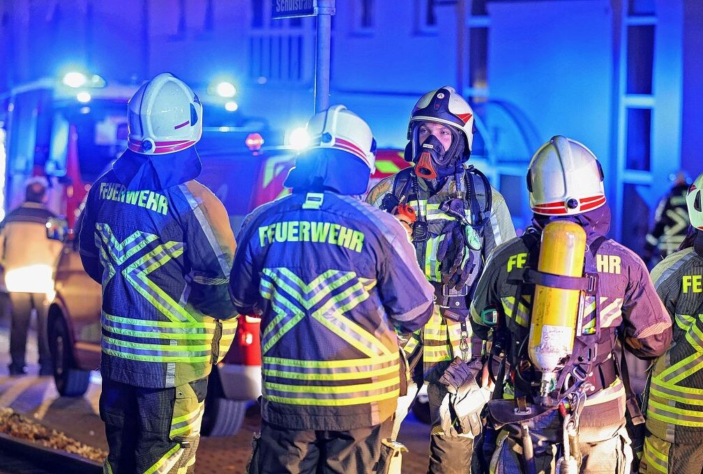 Am Donnerstagabend löste ein Fehlalarm in Hohenstein-Ernstthal einen Feuerwehreinsatz aus. Foto: Andreas Kretschel