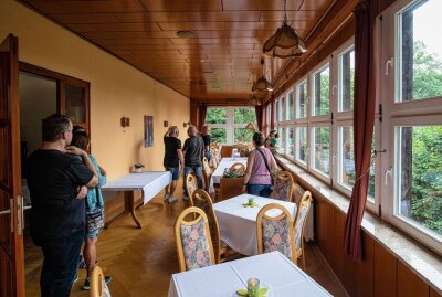 Hohensteiner Berggasthaus weckte viel Interesse - Im Gebäude gibt es mehrere Gasträume. Foto: Markus Pfeifer