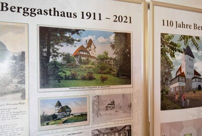 Hohensteiner Berggasthaus weckte viel Interesse - Eine kleine Ausstellung mit historischen Bildern wurde ebenfalls gezeigt. Foto: Markus Pfeifer