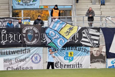 Hoher CFC-Heimsieg gegen Halberstadt! - Die Fans unterstützen ihre Mannschaft wieder lautstark. Foto: Harry Haertel