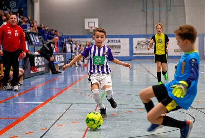 HOT 05 Futsal lässt Punkte liegen - Auch das Nachwuchsfinale war bis zum Schluss spannend. Foto: Markus Pfeifer