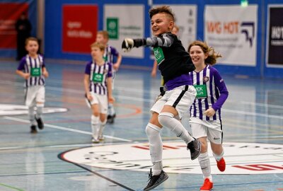 HOT 05 Futsal lässt Punkte liegen - Große Freude bei den kleinen Auern. Foto: Markus Pfeifer
