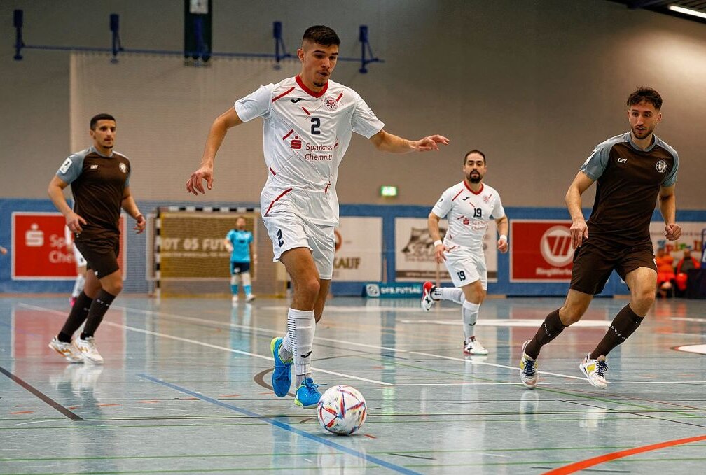 HOT 05 Futsal will ins Finale - Luis Drees steuerte ein Tor zum Sieg bei. Foto: Markus Pfeifer