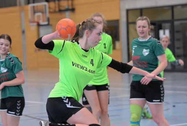 HSV-Frauen müssen sich Thalheim geschlagen geben - Die HSV-Frauen - am Ball Celestine Winkler - haben sich Thalheim geschlagen geben müssen. Foto: Ralf Wendland