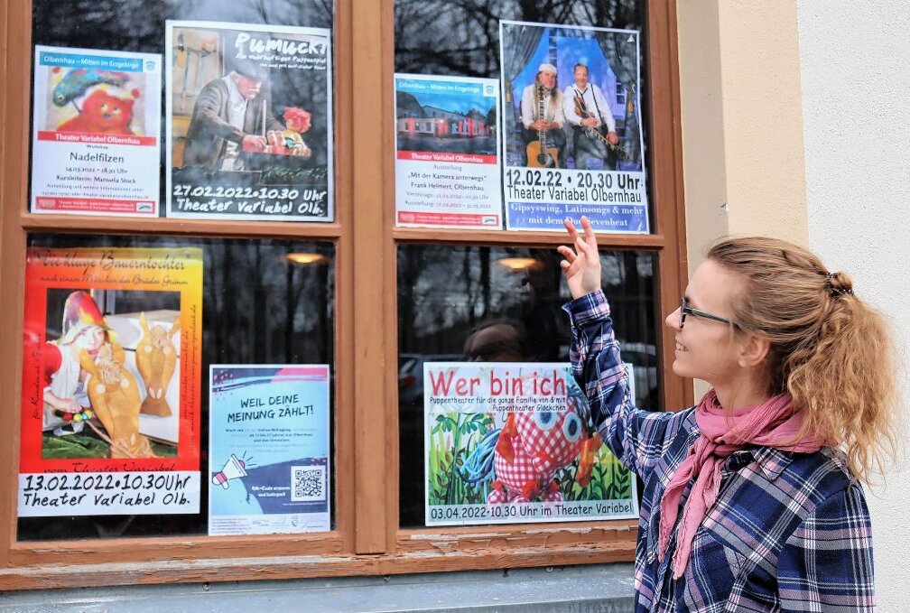 Im Olbernhau gibt's endlich wieder Kultur zu erleben - Foto: Juliane Röber freut sich auf ein tolles Programm. Foto: Ilka Ruck