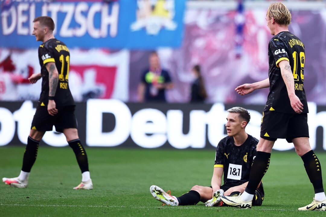 "In der eigenen Hand": Desaströser BVB hofft auf Paris - In Leipzig machte das Team von Borussia Dortmund keine gute Figur.