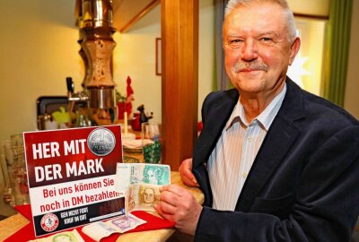 In dieser sächsischen Stadt bleibt die D-Mark Zahlungsmittel - Michael Jubelt. Foto: Thomas Michel