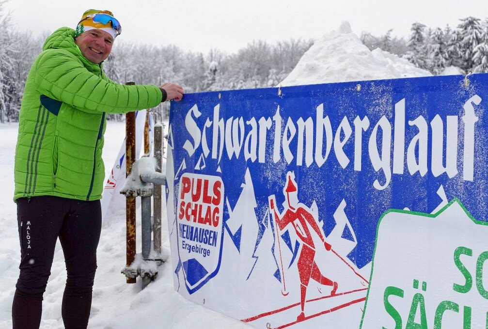 Wie im Vorjahr hofft Albrecht Dietze auch diesmal beim Schwartenberglauf auf viele individuelle Starts. Foto: Andreas Bauer