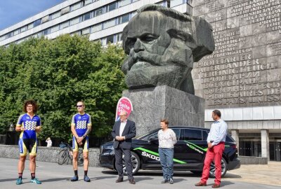 Internationale Friedensfahrt wird wiederbelebt - Am Samstag starten 90 Radsportler aus der Region die Friedensfahrt nach Prag und wieder zurück. Foto: Steffi Hofmann