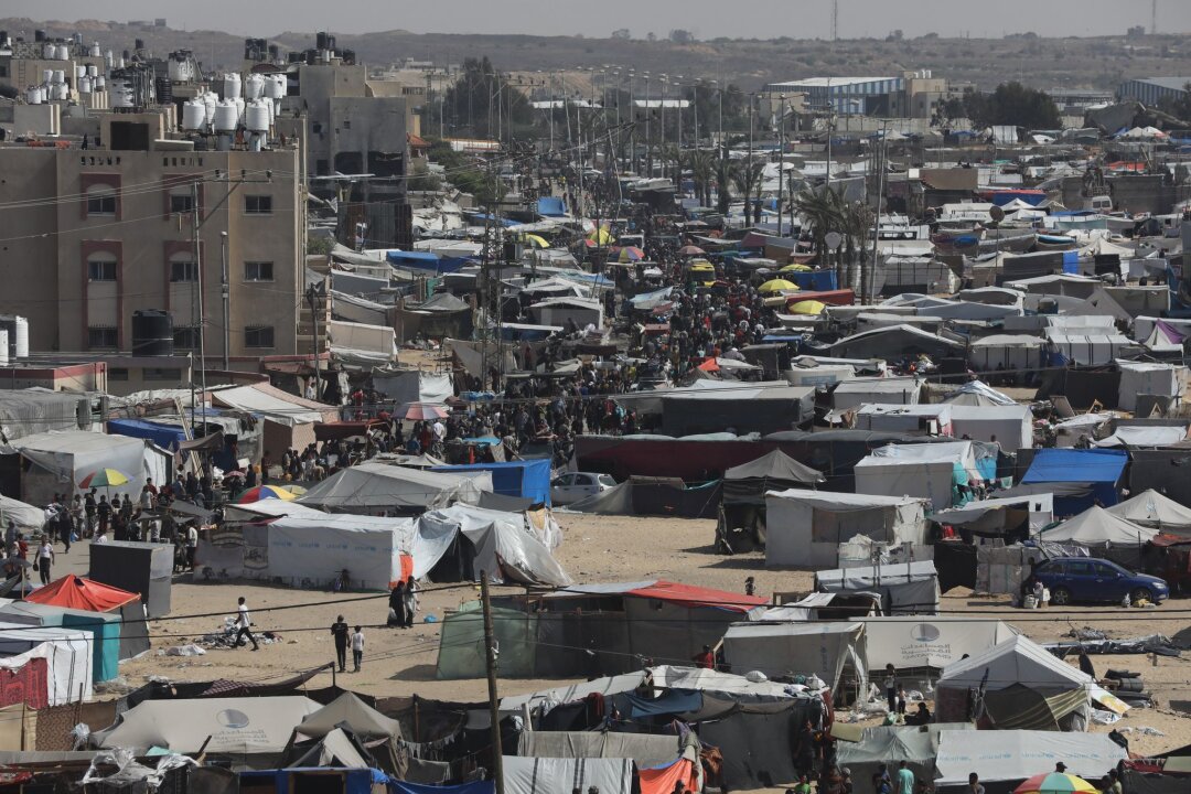 Israels Armee stößt in Rafah weiter vor - Nach Israels Evakuierungsaufrufen hätten inzwischen rund eine Million Zivilisten die Stadt Rafah verlassen.