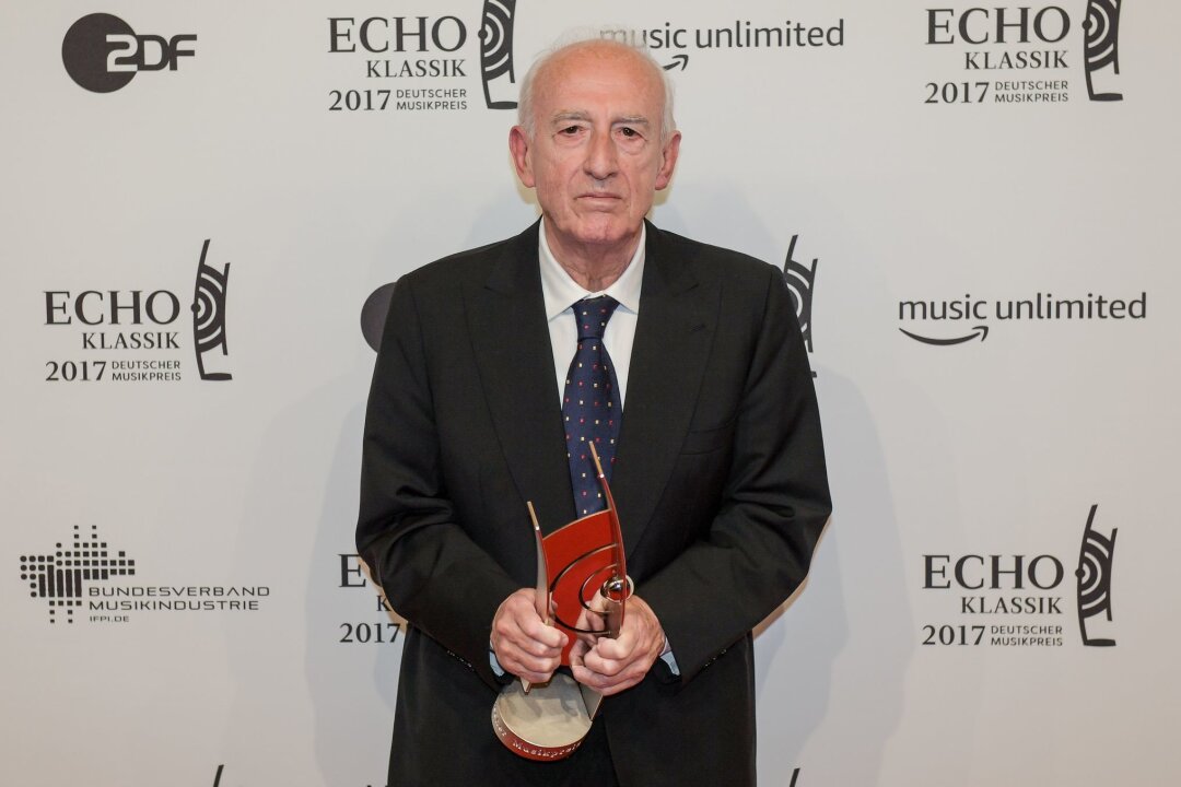 Italienischer Pianist Pollini mit 82 Jahren gestorben - Der Pianist Maurizio Pollini bei der Verleihung des Echo-Klassik im Jahr 2017.