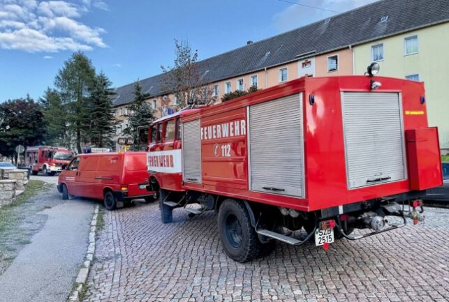 Am Mittwochnachmittag kam es zu einem Wohnungsbrand in Johanngeorgenstadt. Foto: Daniel Unger