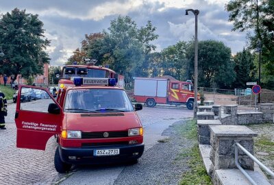 Johanngeorgenstadt: Wohnung in Brand geraten - Am Mittwochnachmittag kam es zu einem Wohnungsbrand in Johanngeorgenstadt. Foto: Daniel Unger