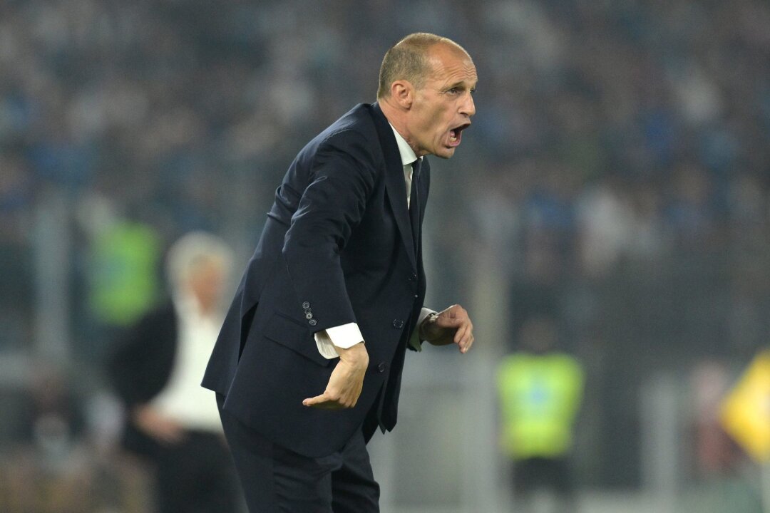 Juve-Trainer Allegri nach Pokalsieg unter Druck - Wurde im Finale der Coppa Italia noch vor Abpfiff des Innenraums verwiesen: Juve-Coach Massimiliano Allegri.