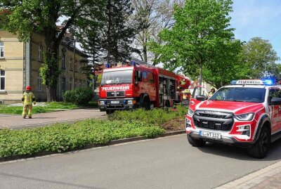 Kellerbrand in Neukieritzsch: Eine verletzte Person - Am Montagvormittag kam es in Neukieritzsch zu einem Kellerbrand. Foto: xcitepress
