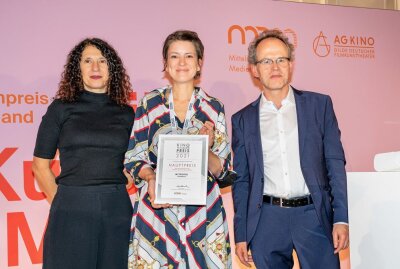 Kino Metropol für bestes Jahresfilmprogramm ausgezeichnet - 21. Filmkunstmesse 2021 in Leipzig. Foto:Uwe Frauendorf