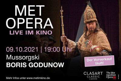 Kinowoche in Freiberg - Das sind die Specials - Live-Übertragungen aus der Metropolitan Opera. Foto: Kinopolis Freiberg