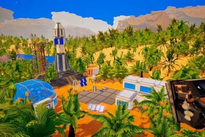 Klein, aber oho! Das sind die Spiele-Highlights im April 2024 - Das französische Indie-Studio Miju Games liefert mit "The Planet Crafter" einen Open-World-3D-Crafting-Spielplatz. In der Ego-Perspektive gilt es, einen lebensfeindlichen Planeten per Terraforming zu einem neuen Zuhause zu gestalten. Einfallsreichtum im Umgang mit den knappen Ressourcen kann die Vision wahr werden lassen. Ab 10. April für PC.