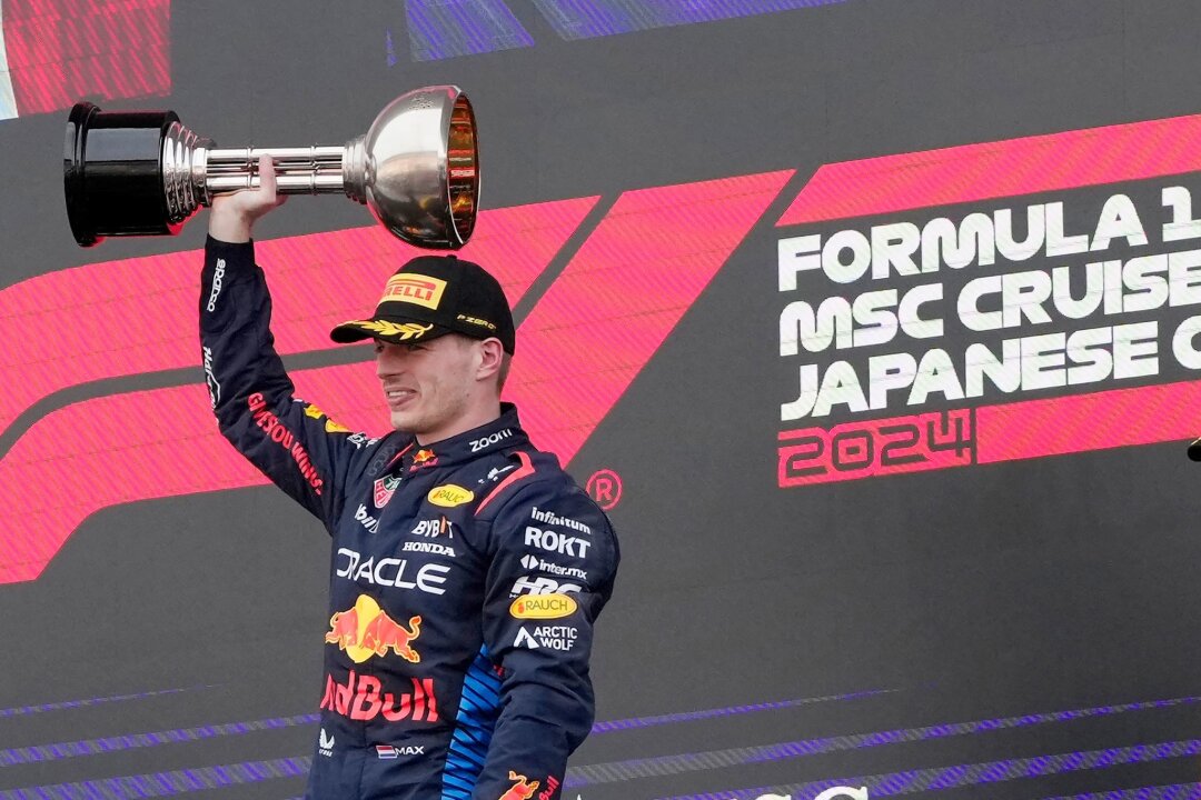 Konkurrenz gibt schon auf: Verstappen rast WM-Titel entgegen - Red-Bull-Pilot Max Verstappen hat auch den Großen Preis von Japan gewonnen.