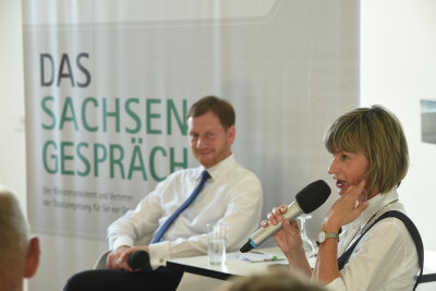 Kontroverses beim "Sachsen-Gespräch" - Foto: Andreas Seidel