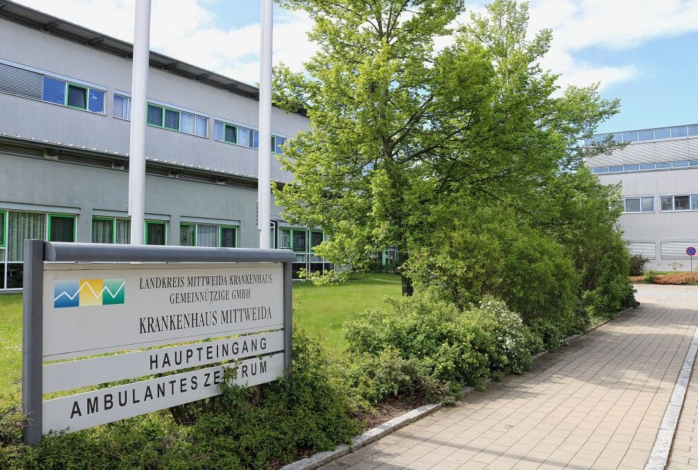 Das Krankenhaus Mittweida erhält Fördermittel in Höhe von 21 Millionen Euro. Foto: Knut Berger