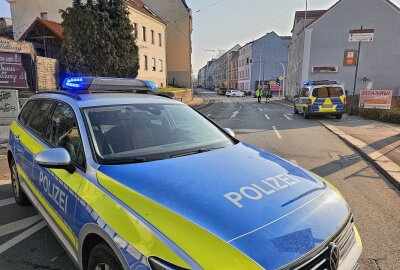 Kreuzungscrash in Zwickau: Zwei Verletzte - In Zwickau kam es zu einem Unfall. Foto: Mike Müller