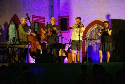 Kultursommer bittet zu mitreißender Folkmusik - Die Familienband Fiddle Folk Family begeistert mit ihrer deutschen Folkmusik bei ihren Auftritten. Foto: Miskus/Archiv