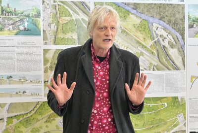 LAGA 2026: Ideen- und Realisierungswettbewerb hat einen Sieger - Landschaftsarchitekt Ulrich Krüger hat den Siegerentwurf präsentiert. Foto: Ralf Wendland