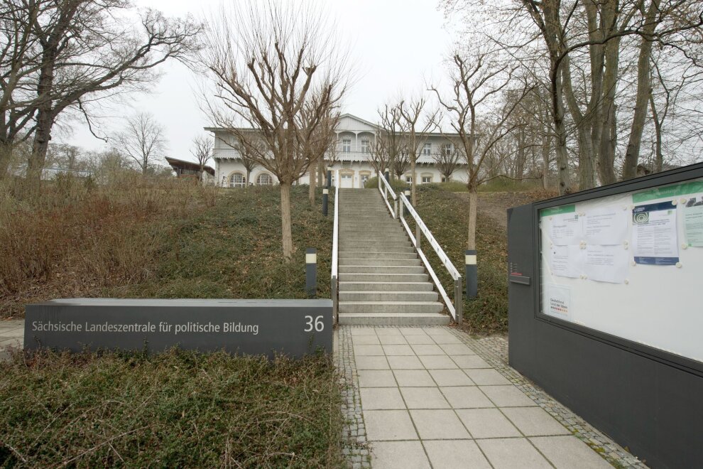 Landeszentrale für politische Bildung eröffnet in Chemnitz - Die Sächsische Landeszentrale für politische Bildung in Dresden (Sachsen), aufgenommen am 26.03.2015.