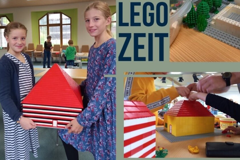 Lego-Tage laden Kinder in den Winterferien nach Lengenfeld - Klara und Josepha freuen sich schon auf die Lego-Tage.