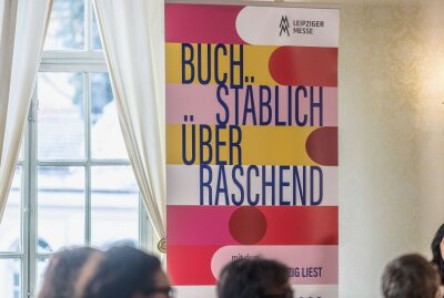 Leipziger Buchmesse stellt Programm für April vor - Programmpressekonferenz zur Leipziger Buchmesse im Gohliser Schlösschen. Foto: Christian Grube
