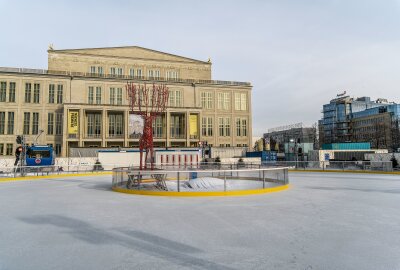 Leipziger Eistraum kehrt zurück: Eisbahn und Wintermarkt - Die Eisbahn ist sogar ökologisch. Foto: Archeopix