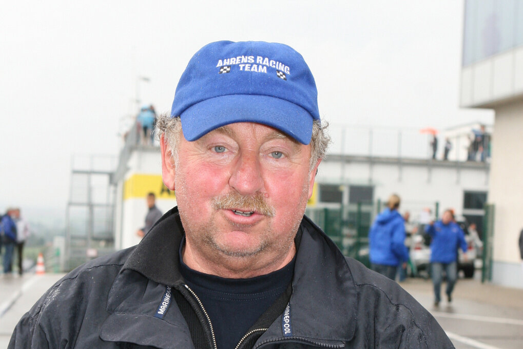 Kurt Ahrens kam 2008 als Betreuer seines Sohnes Alf mal wieder zum Sachsenring.