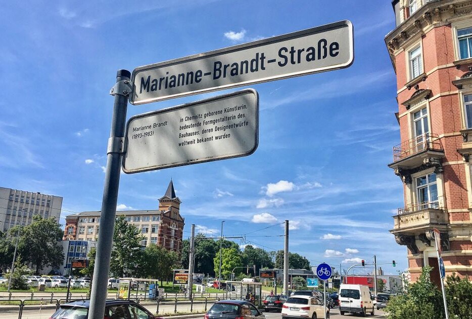 Straßen, die nach Frauen benannt sind - wie hier auf dem Kaßberg - gibt es in Chemnitz verhältnismäßig sehr wenige. Foto: Steffi Hofmann