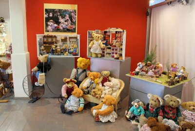 Limbach-Oberfrohna: Esche-Museum besteht seit zehn Jahren - Die so lange erwartete Ausstellung mit den Teddybären fiel der Corona-Schließung zum Opfer. Foto: A.Büchner