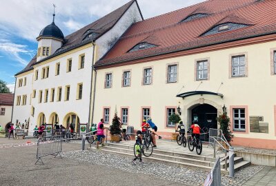 Radrennen in Limbach-Oberfrohna. Foto: Steffi Hoffmann