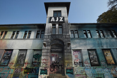 Location: Alternatives Jugendzentrum Chemnitz (AJZ) - AJZ Talschock in Chemnitz.