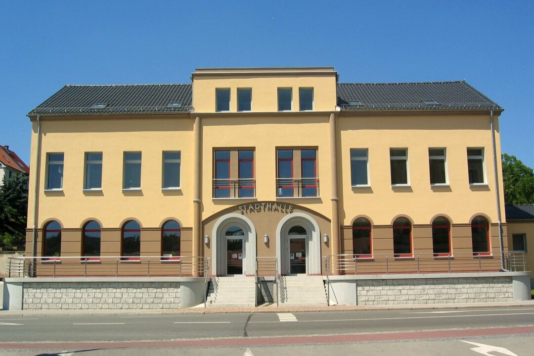 Location: Stadthalle "Pleißental" in Werdau - Stadthalle Pleißental Werdau.
